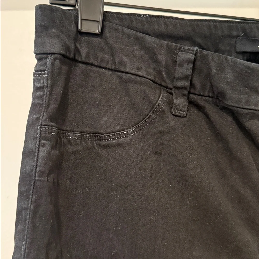 J Brand Midnight Black Stretch Crop Skinny Jeans Sz 31 - Picture 4 of 10